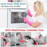 Rechargeable Electric Cordless Cleaning Brush Spin Scrubber Turbo Scrub Cleaner - Image 2