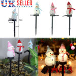Christmas Ground With Snowman Lawn Lights - Image 10