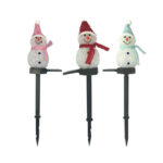 Christmas Ground With Snowman Lawn Lights - Image 7