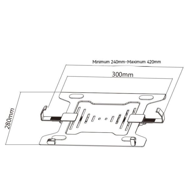 Laptop Bracket Tray Cooling Rotation - Image 8