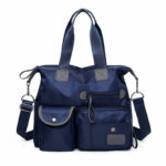 Large Capacity Multi-pocket Shoulder Bag For Women Nylon Waterproof Handbags Female Casual Commuting Messenger Crossbody Bags - Image 8